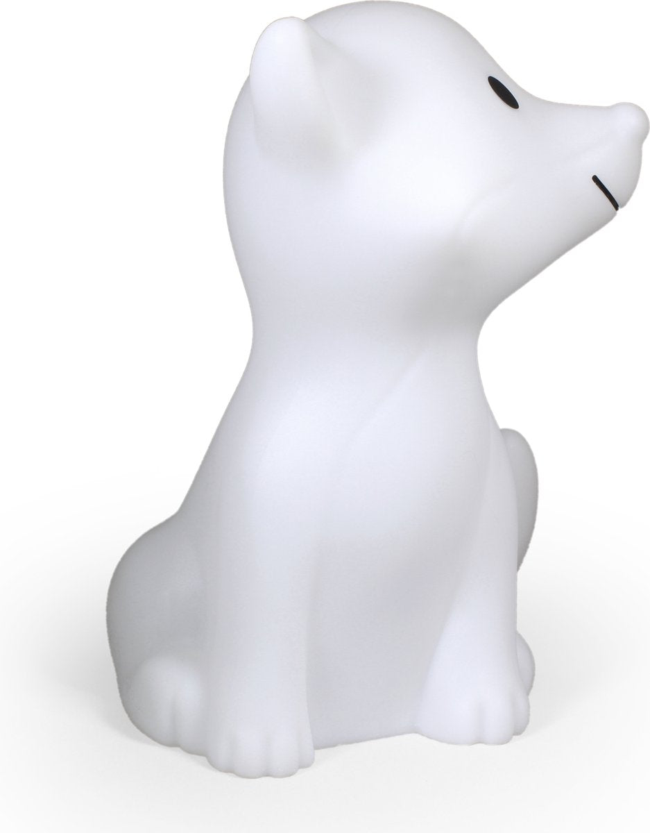 Rechargeable LED Light & Speaker Kids Cesar White