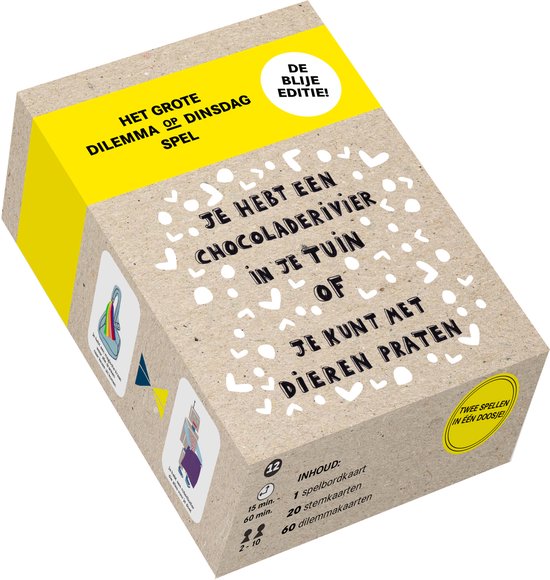 Dilemma op Dinsdag De Blije Editie