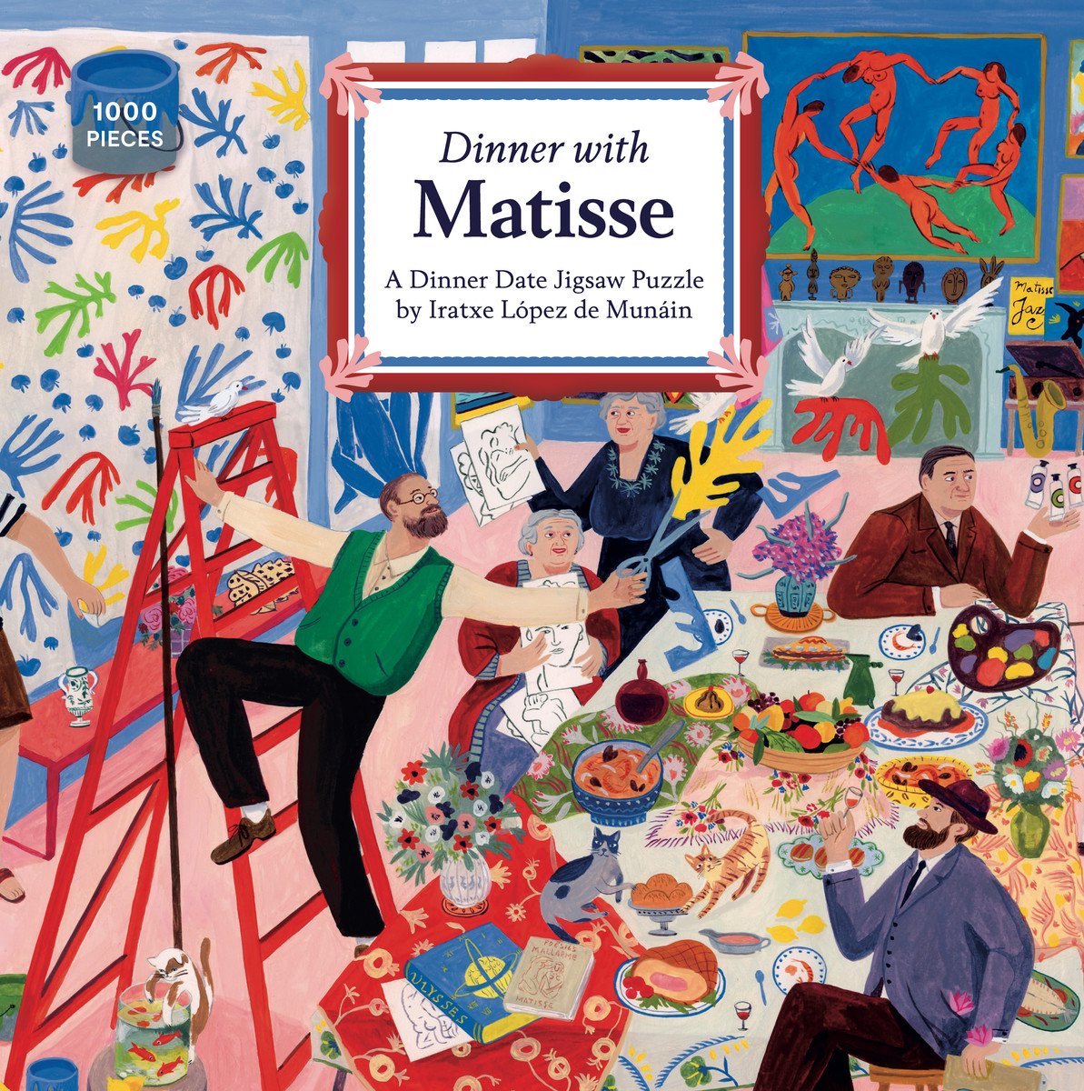Puzzle Abendessen mit Matisse