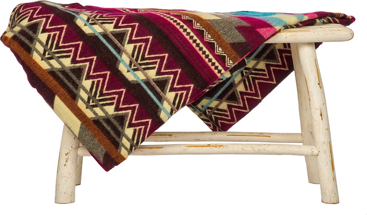 Alpaca Native Blanket Antisana Purple