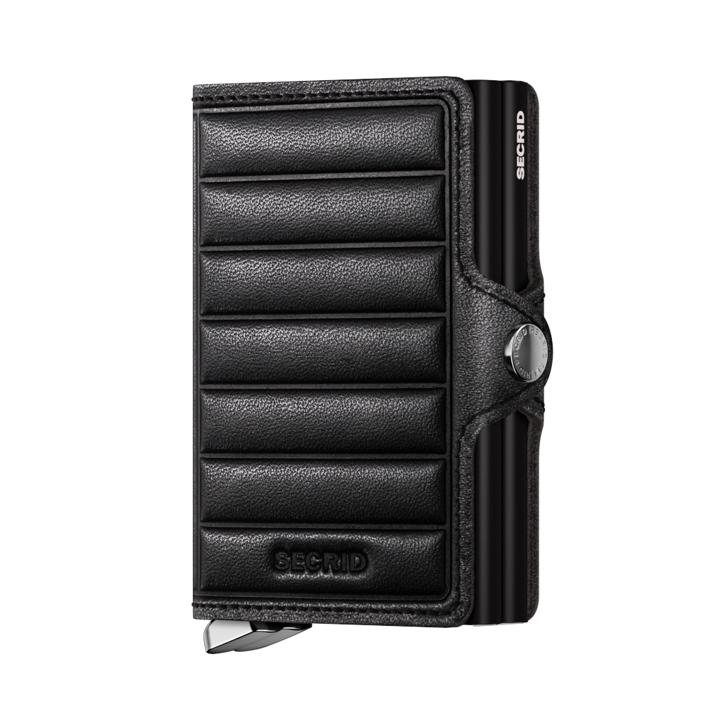 Secrid Twinwallet premium Emboss Lines black