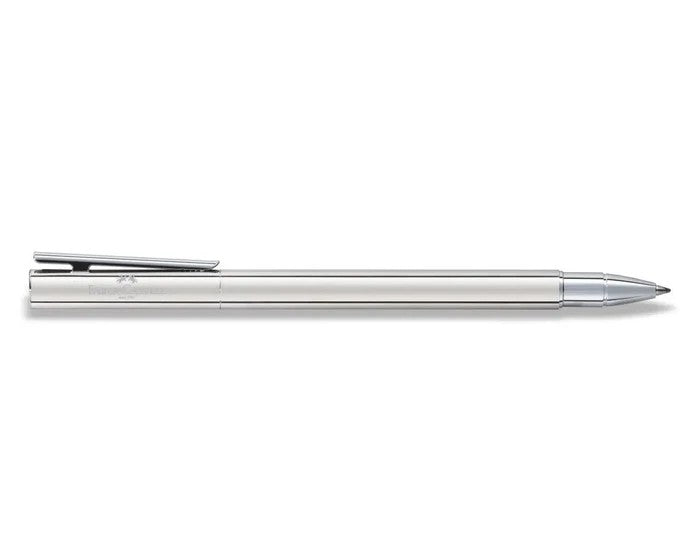 Faber-Castell Rollerball Pen Neo Slim Stainless Steel Shiny