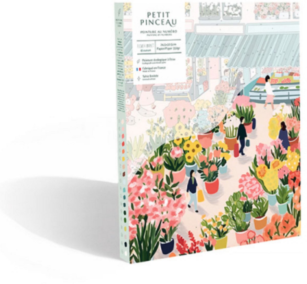 Kit voor Schilderen op Nummer - Bloemenmarkt