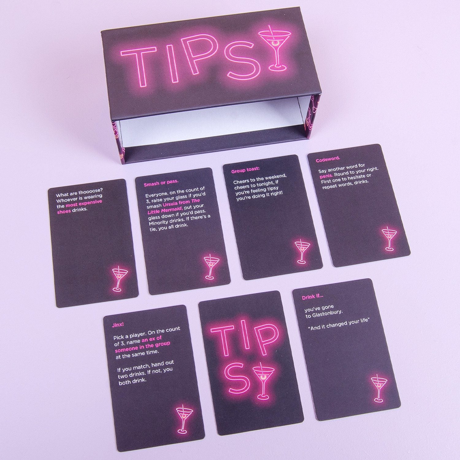 Tipsy 18+ Game (English version)