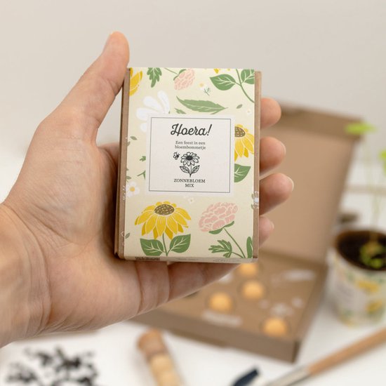 Blüten 4 in einer Mini-Geschenkbox