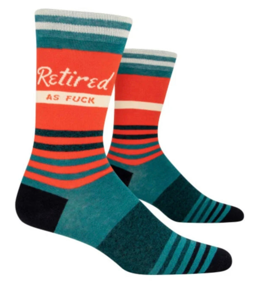 Socks Men: Retired As Fuck