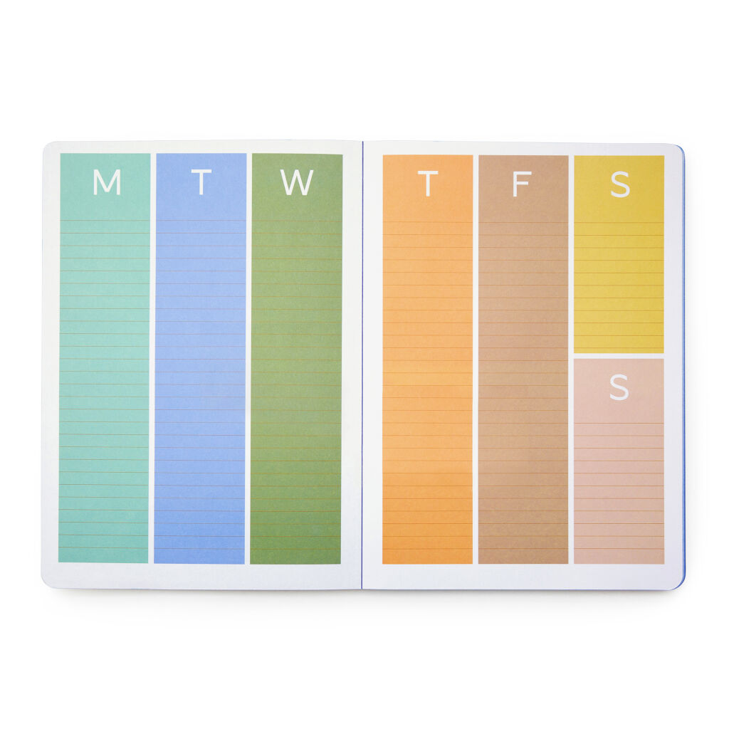 Weekly Planner Undated 18 months