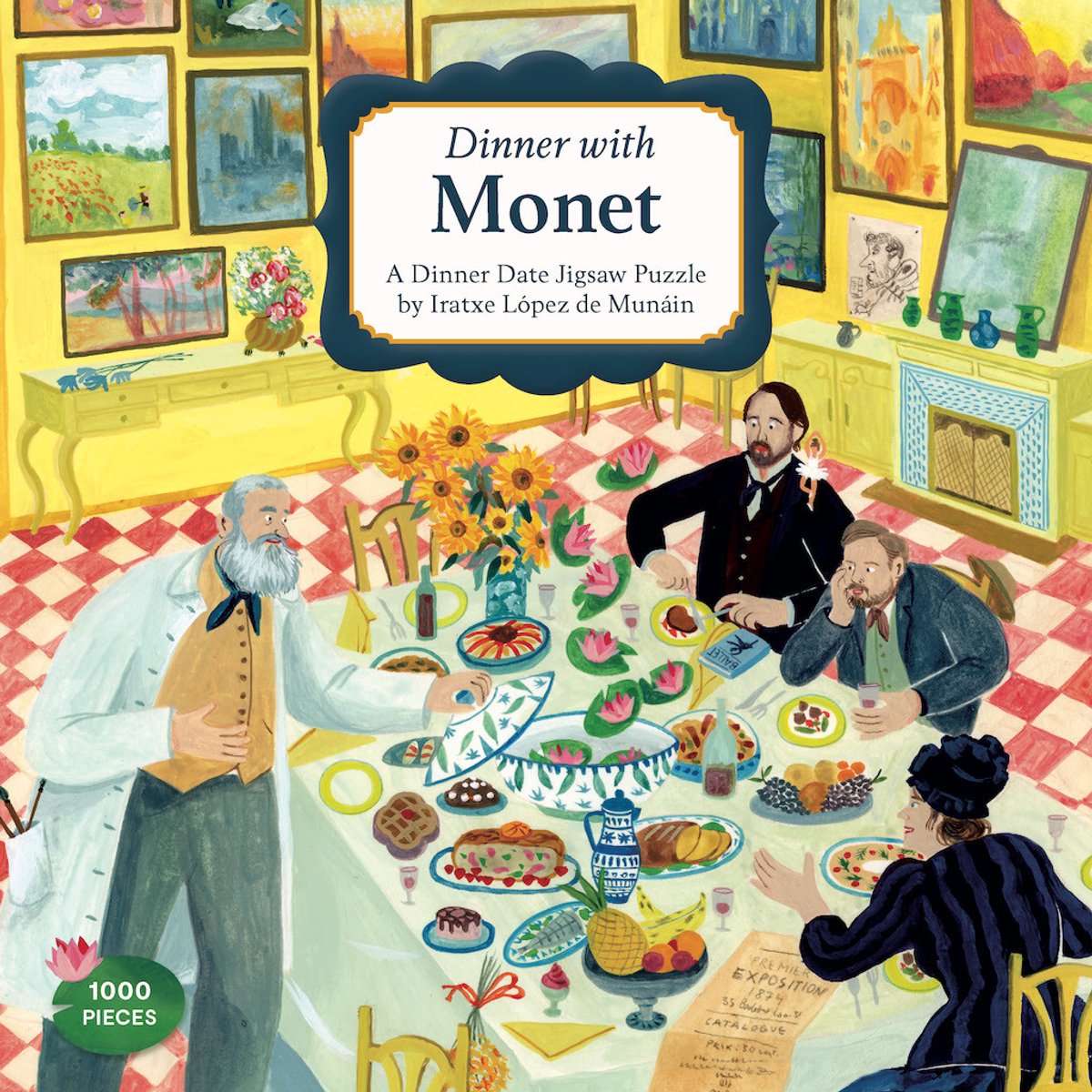 Jigsaw Puzzle Dinner with Monet