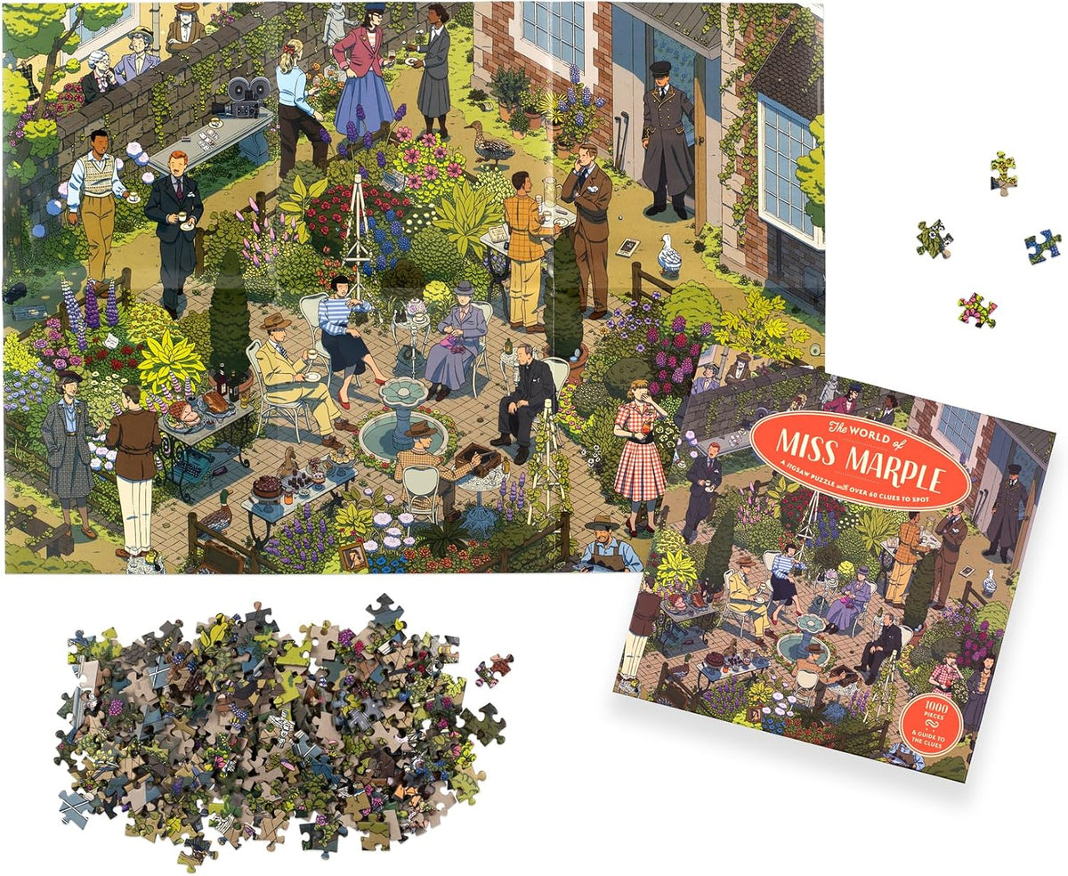 Jigsaw Puzzle The World of Miss Marple (Englisch)