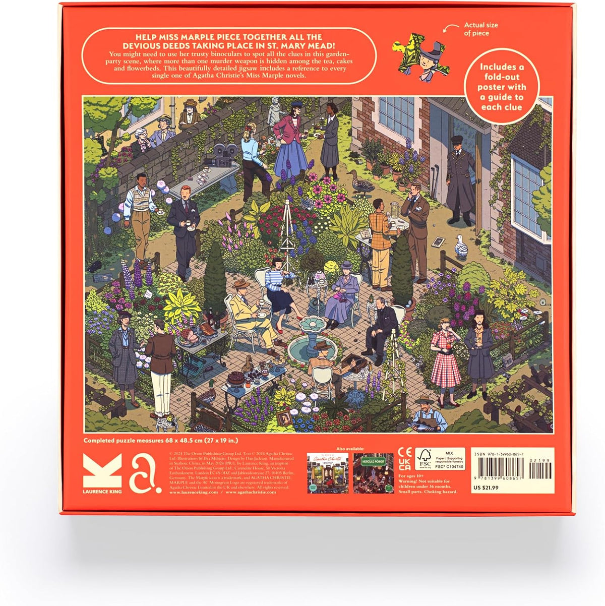 Jigsaw Puzzle The World of Miss Marple (Englisch)