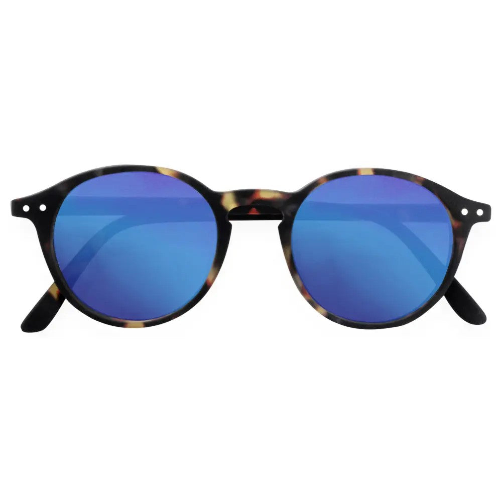 IZIPIZI #D KIDS 5-10 jaar Zonnebril +0 Turtle Blue Mirror