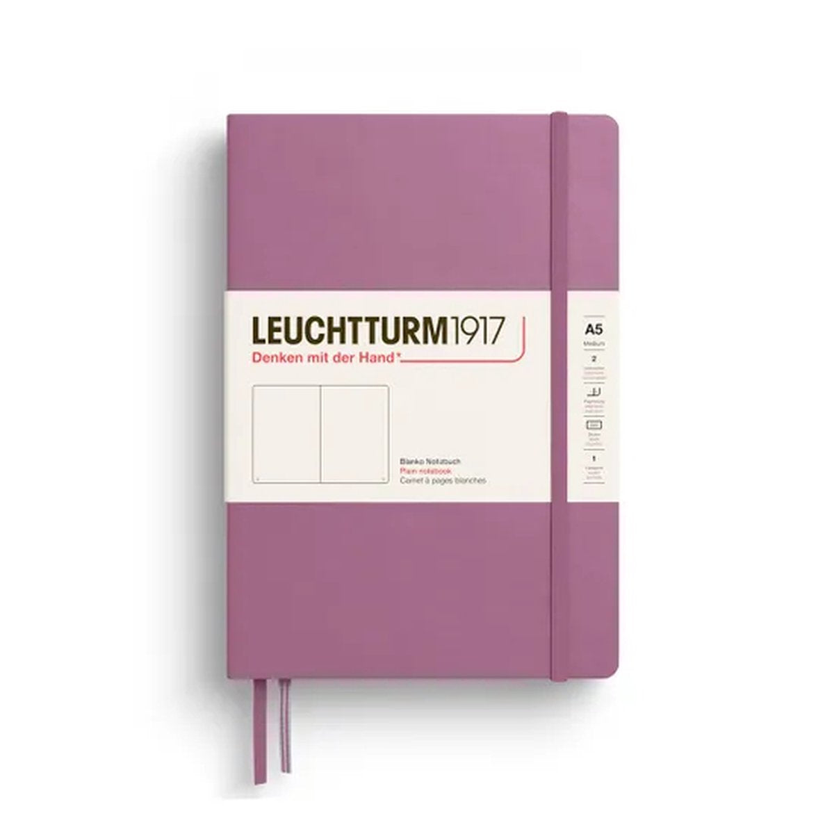 Leuchtturm Notizbuch Medium  (A5) Softcover Blanko