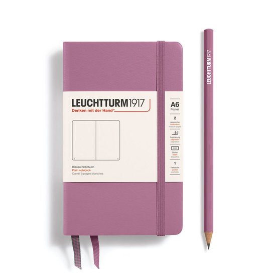 Leuchtturm Notitieboek Pocket (A6) Hardcover Blanco