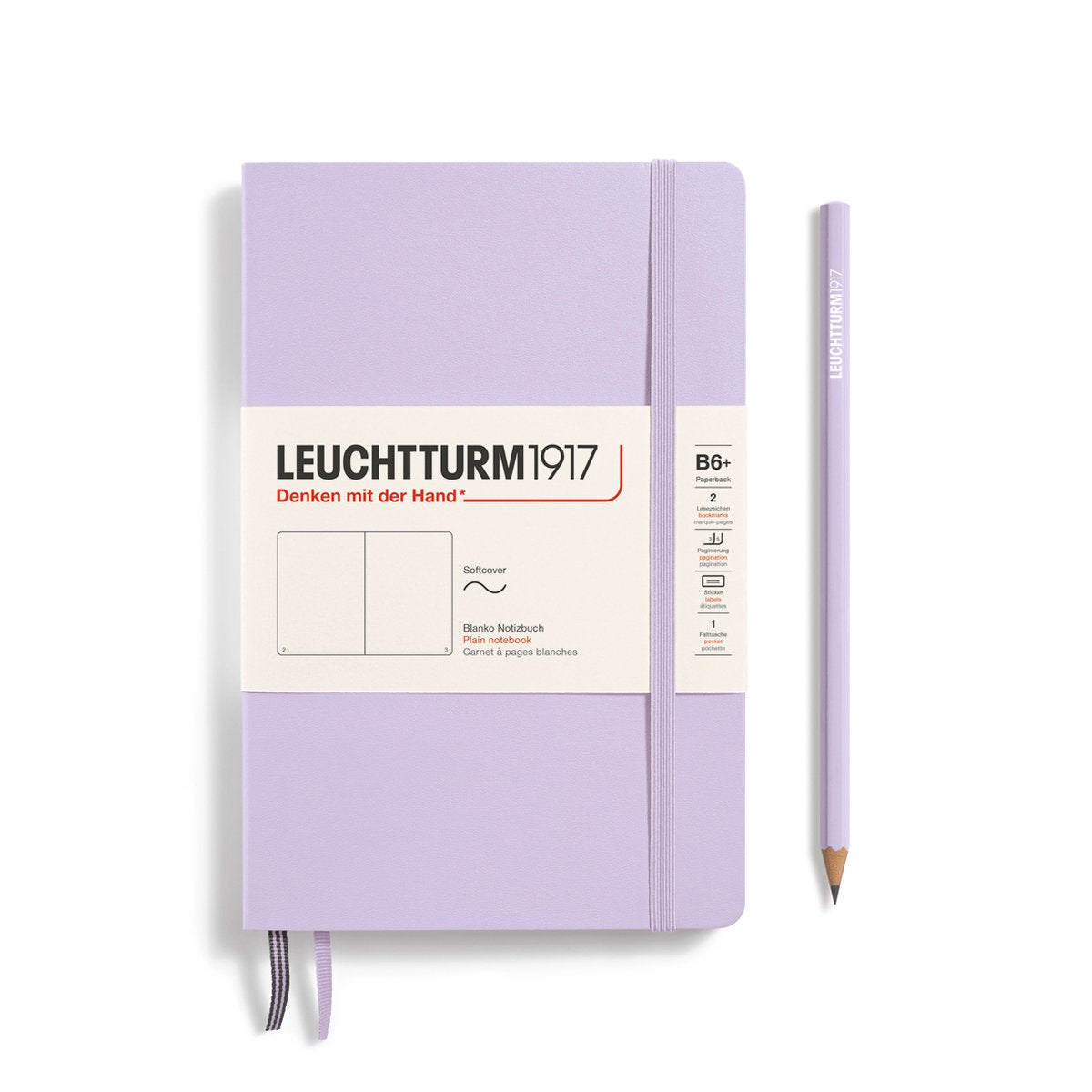 Leuchtturm Notizbuch Blanko Paperback (B6 +) Softcover