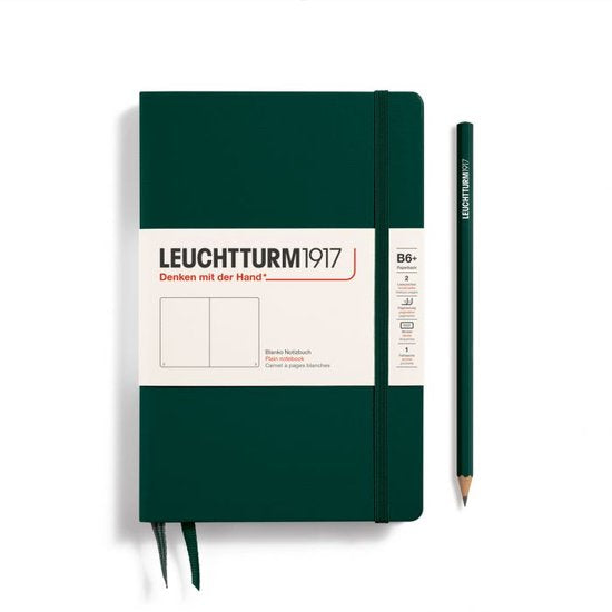 Leuchtturm Notizbuch Blanko Paperback (B6 +) Softcover