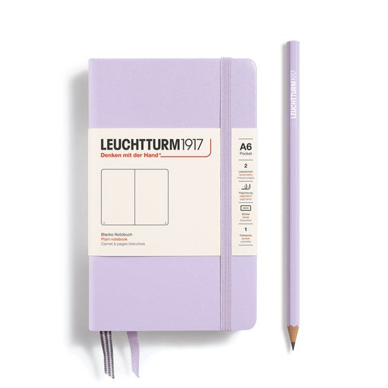 Leuchtturm Notitieboek Pocket (A6) Hardcover Blanco