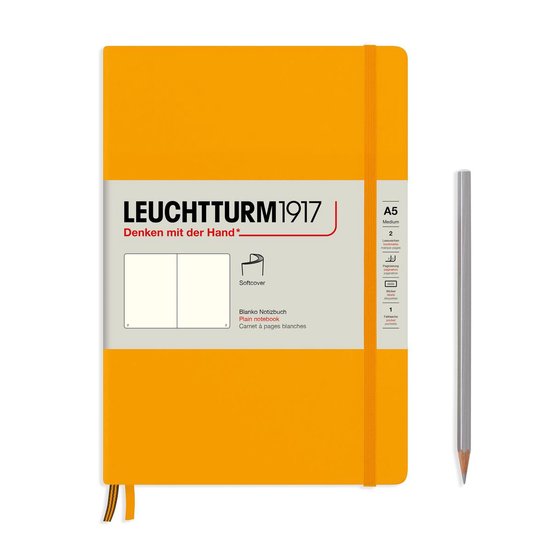 Leuchtturm Notizbuch Medium  (A5) Softcover Blanko