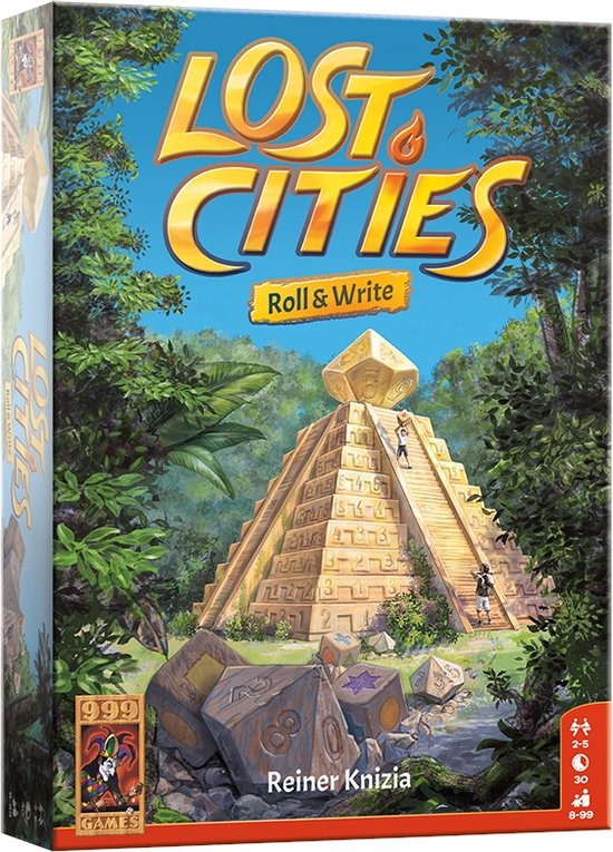 Lost Cities - Roll & Write Spiel