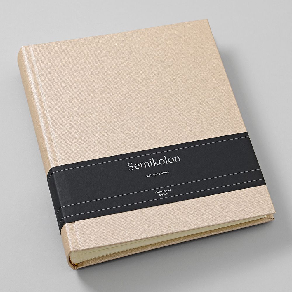 Semikolon Photo Album  Classic Cream Medium