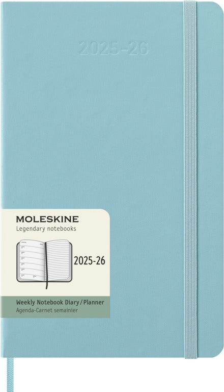 Moleskine 18-Monats-Wochenkalender Hardcover groß 2025 – 2026