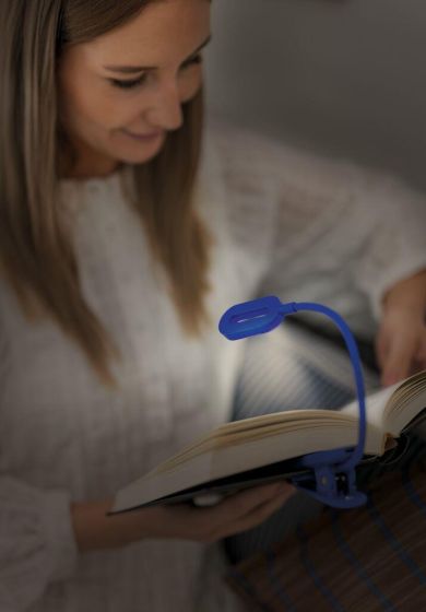 Libri LED Clip-on Book Lamp Touch