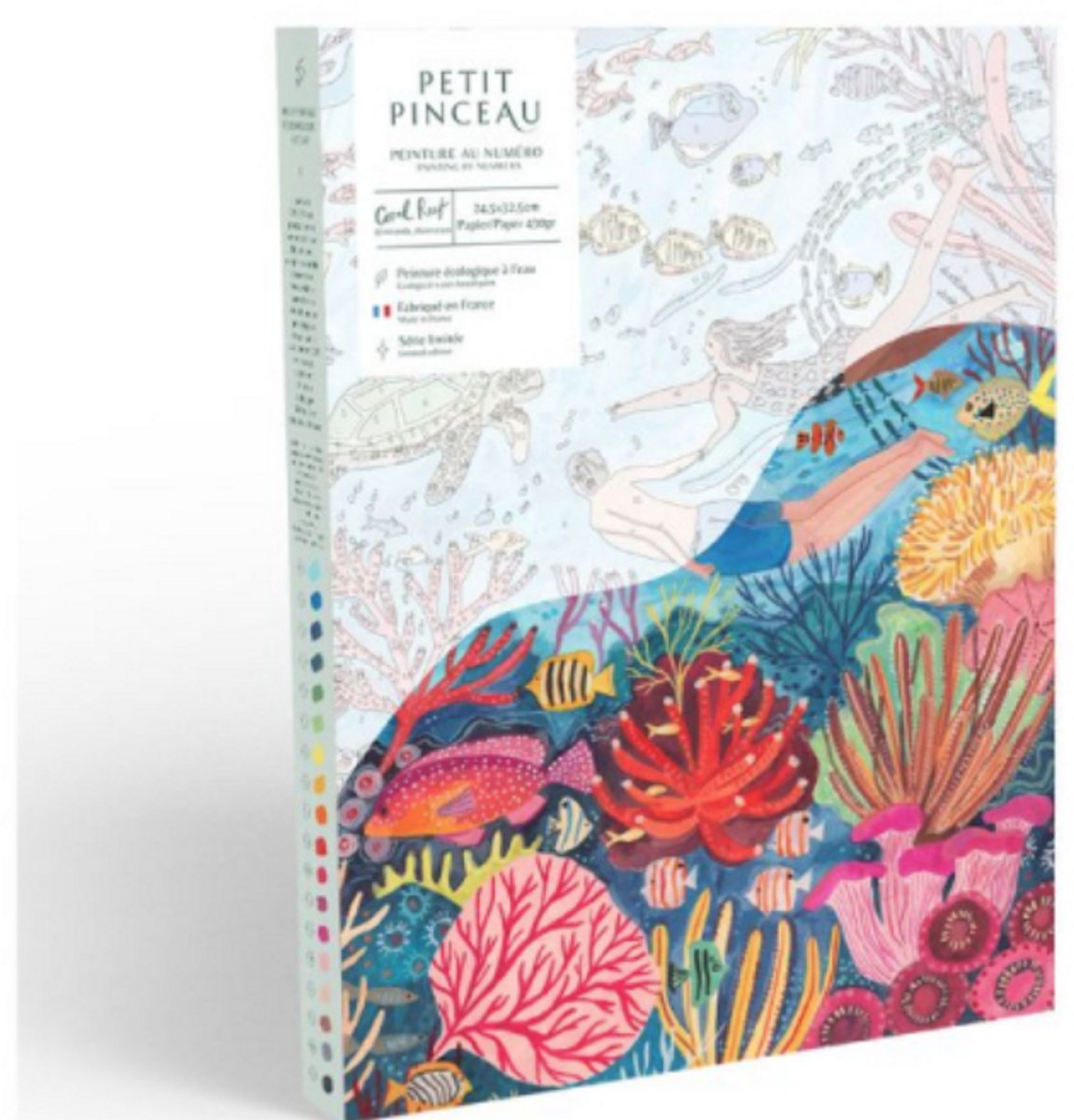 Kit voor Schilderen op Nummer - Coral Reef