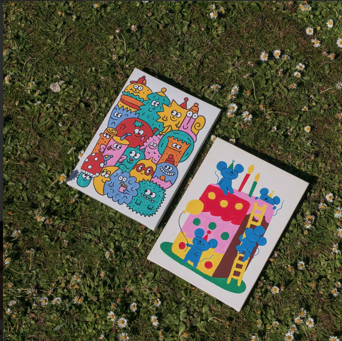 Kit for Painting By Numbers Kids (3 options)