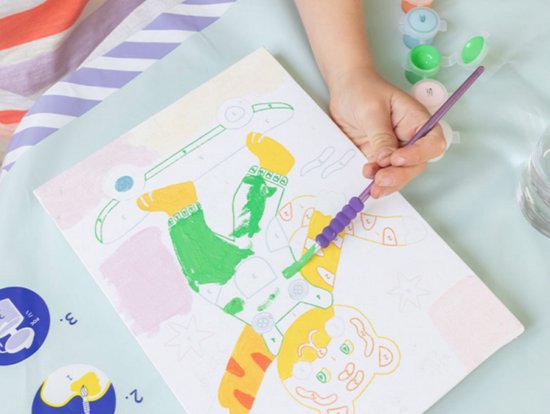 Kit for Painting By Numbers Kids (3 options)