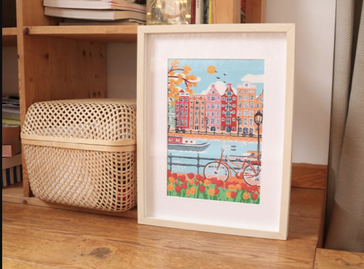 Kit for Painting By Numbers - Amsterdam