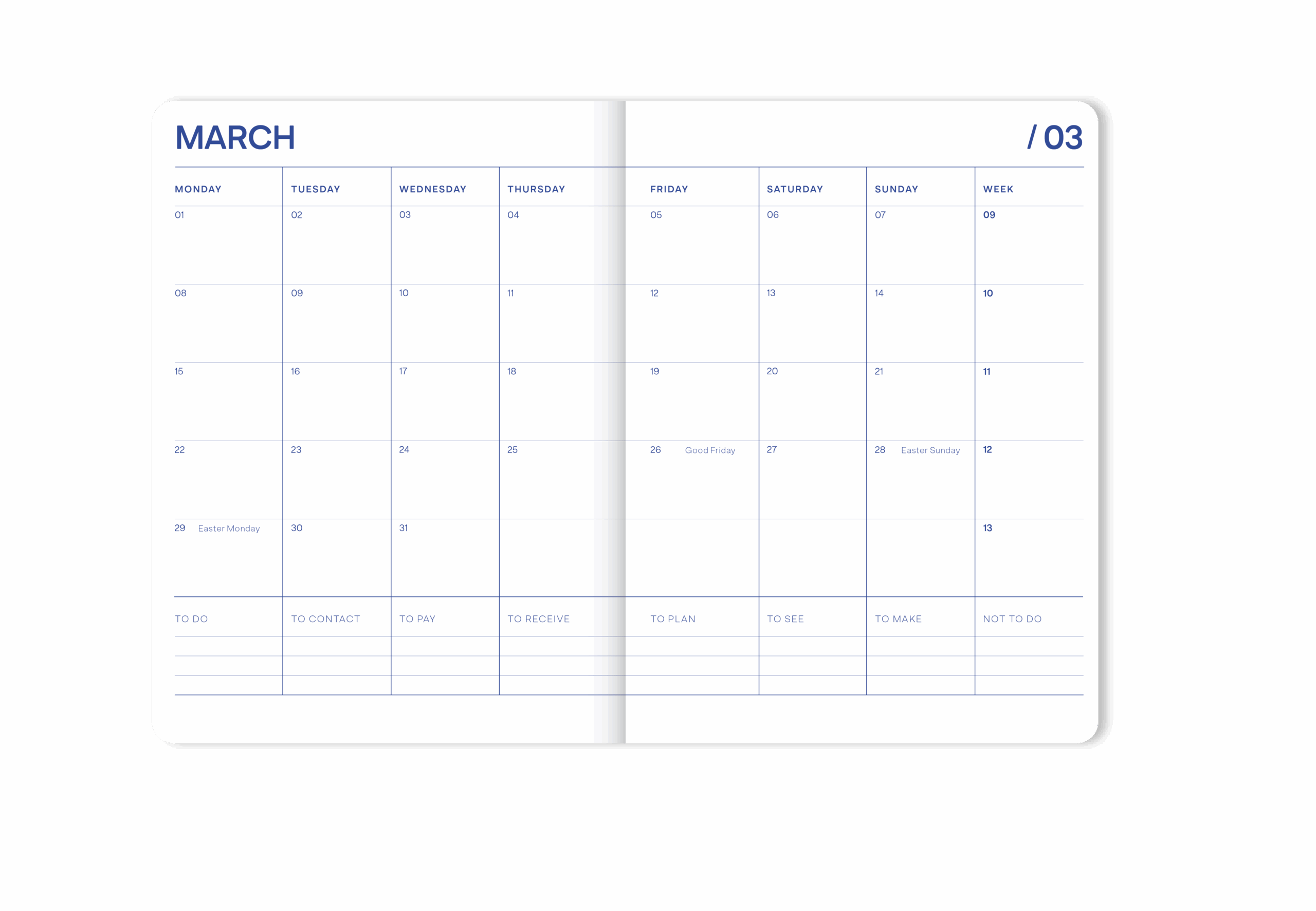 A-Journal 18 Maanden Agenda A5 Fabrique Zon Beige 2026/27