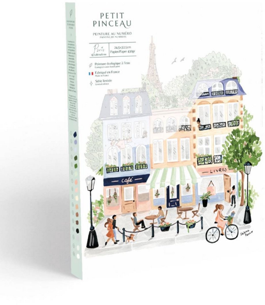 Kit voor Schilderen op Nummer - Parijs