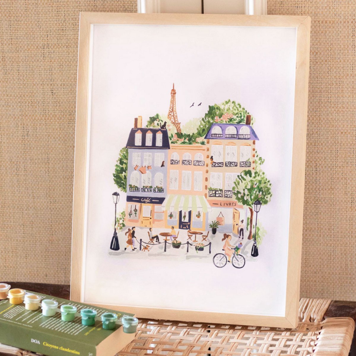 Kit voor Schilderen op Nummer - Parijs