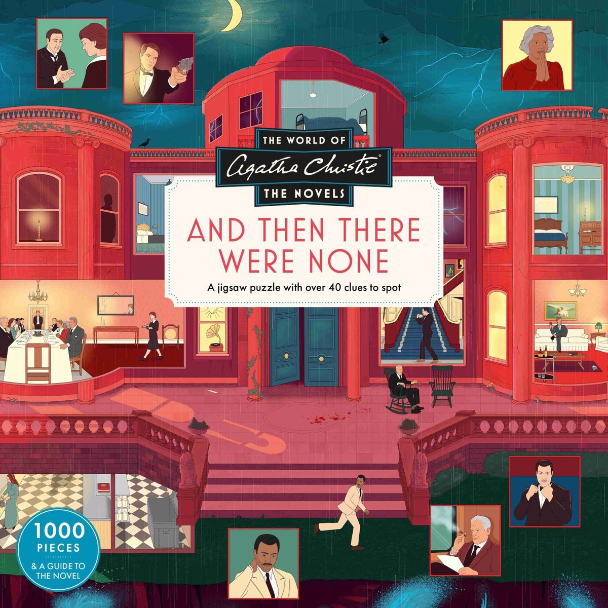 Legpuzzel De wereld van Agatha Christie's And Then There Were None