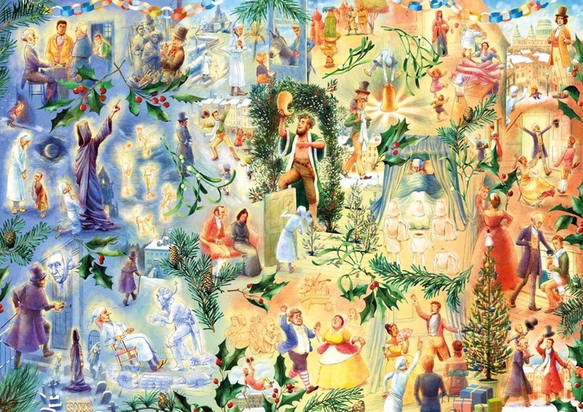 Jigsaw Puzzle The World of A Christimas Carol
