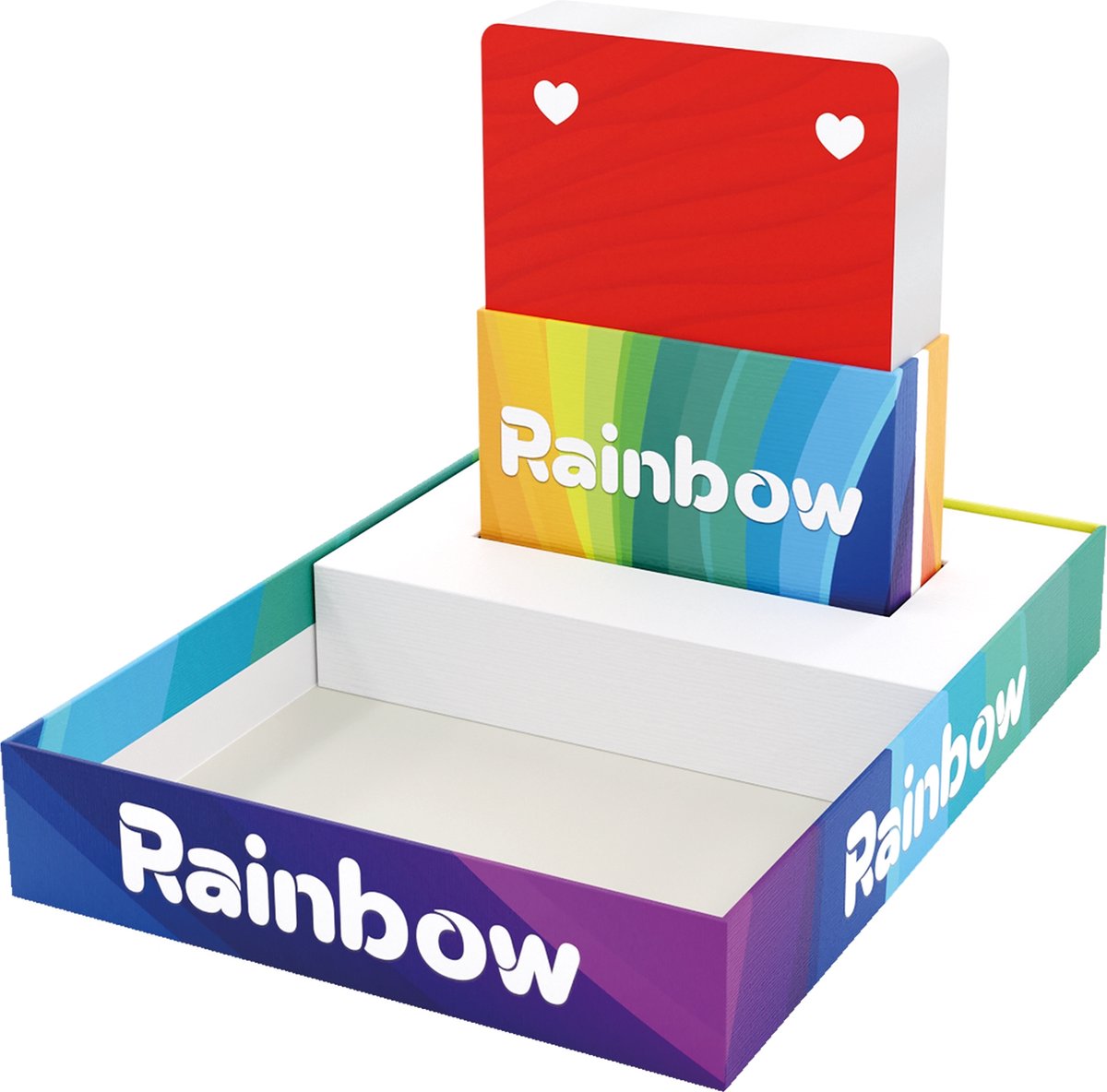 Rainbow Memory Game Engels/Nederlands