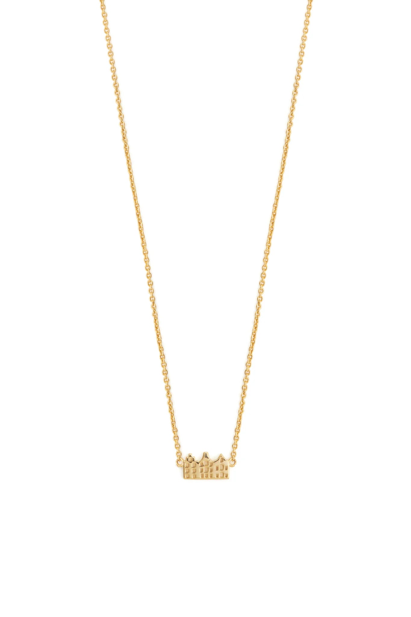 Amsterdam Canal Necklace Gold Plated