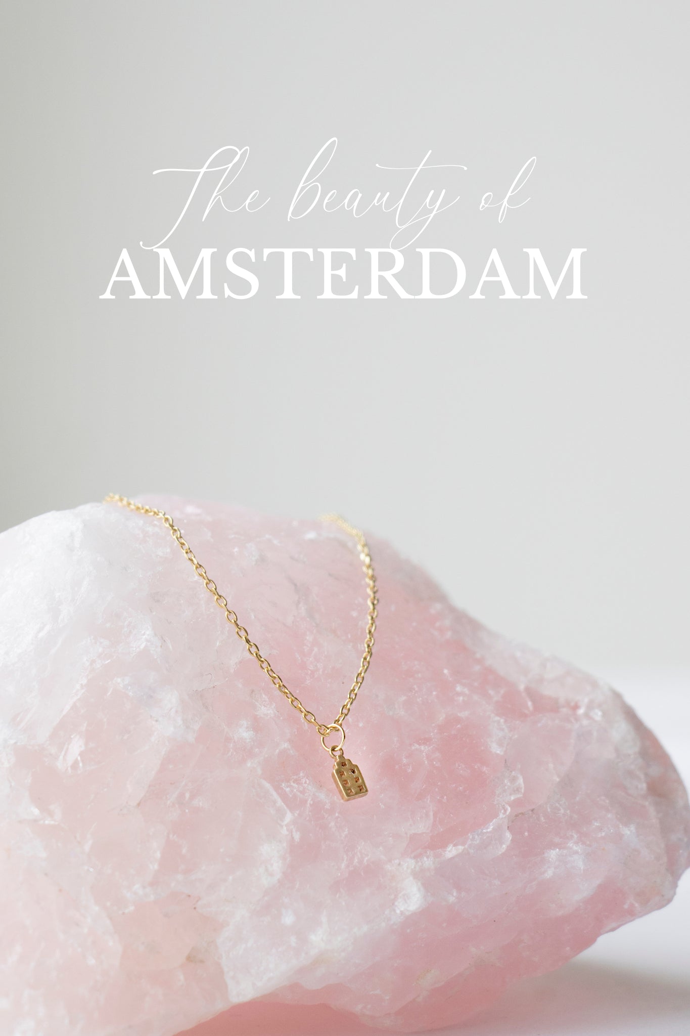 Amsterdam Jordaan Necklace Gold Plated