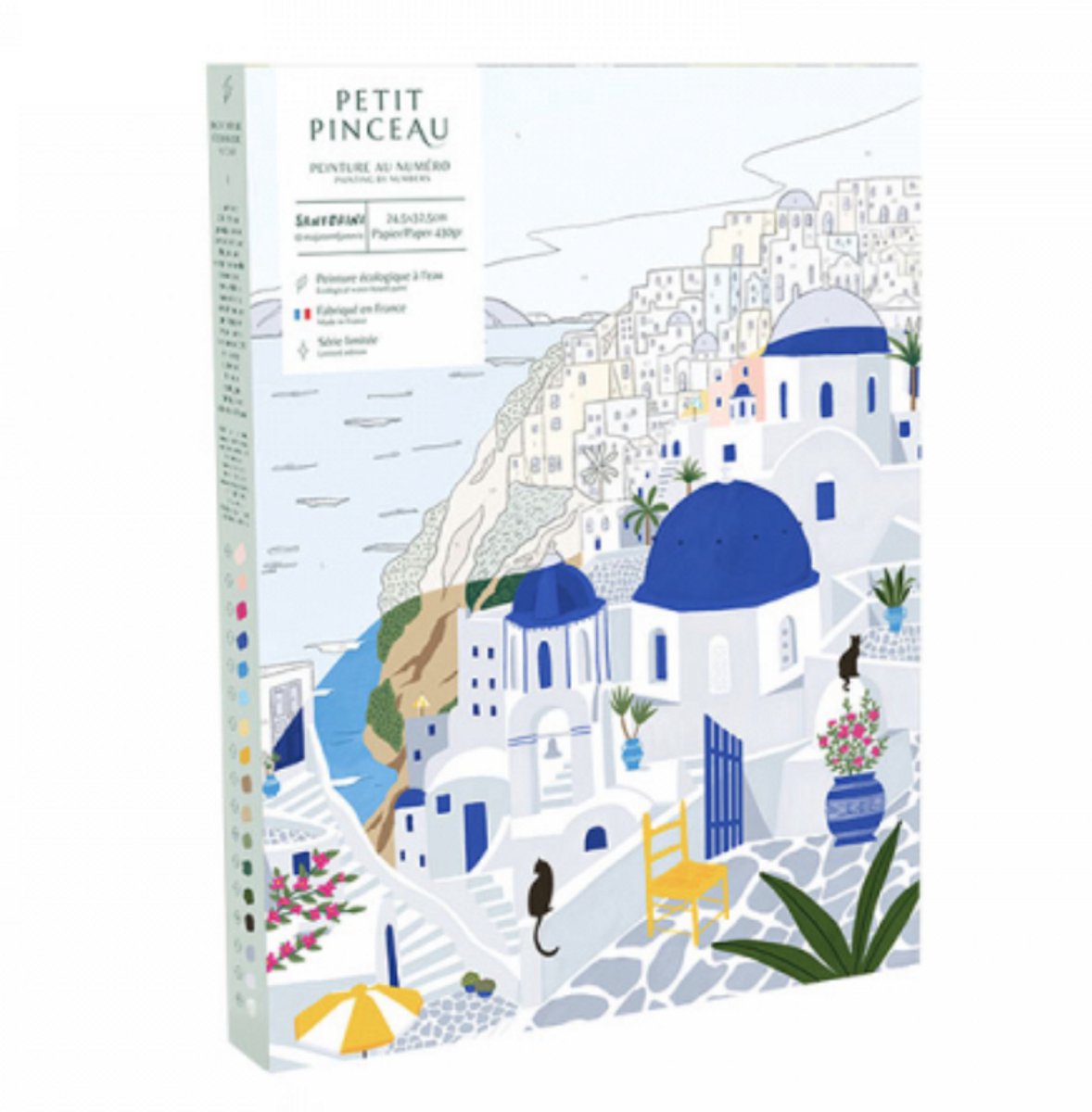 Kit voor Schilderen op Nummer - Santorini