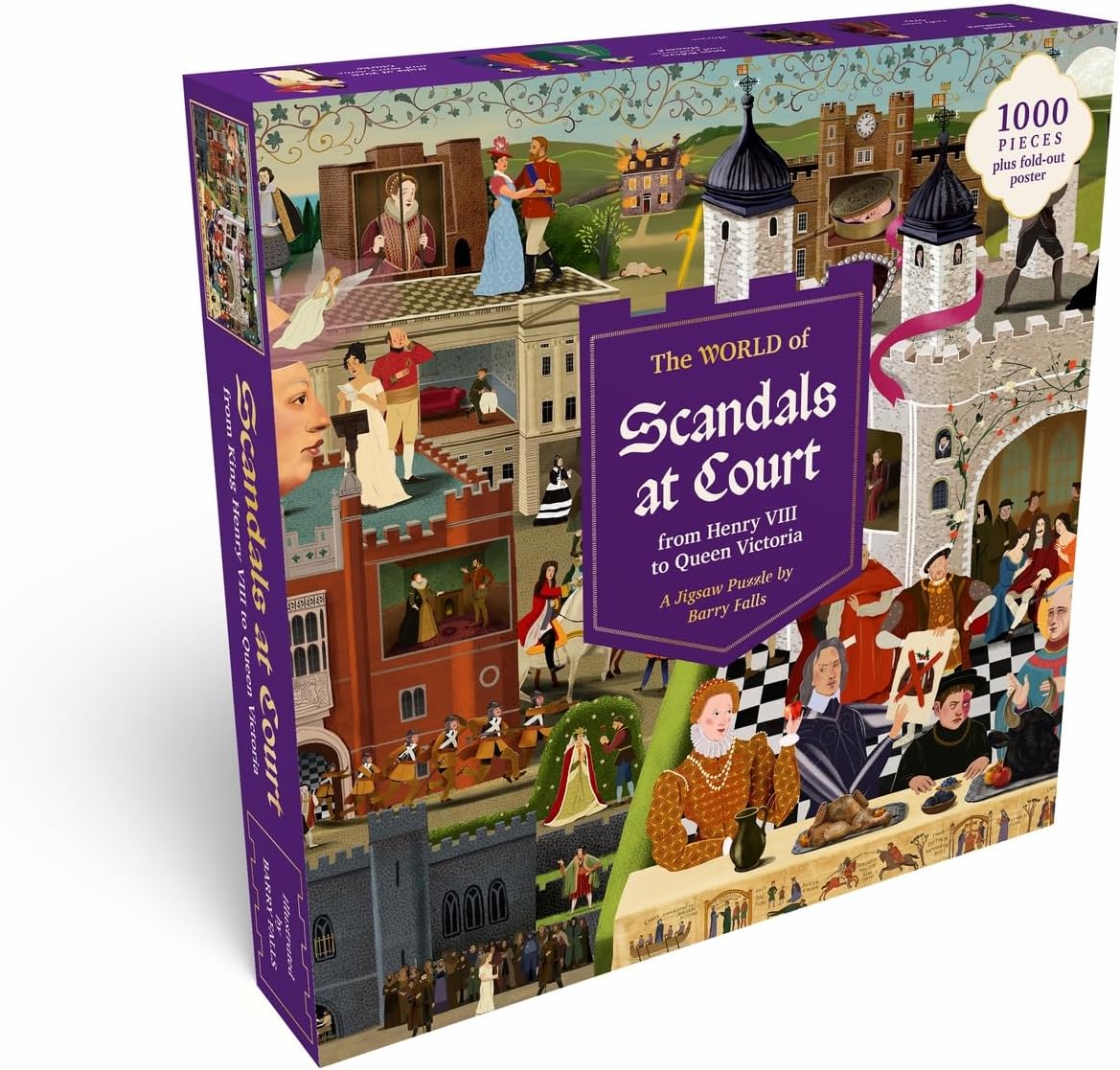 Jigsaw Puzzle The World of Scandals at Court (Englisch)