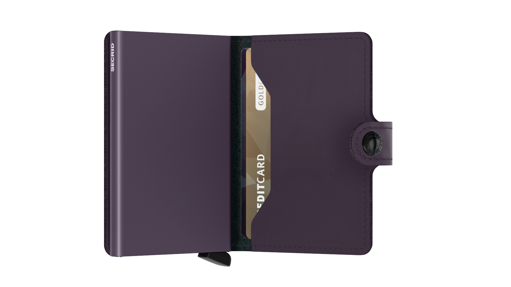 Secrid Miniwallet matte dark purple