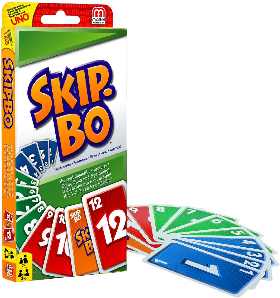 SkipBo Card Game 7+