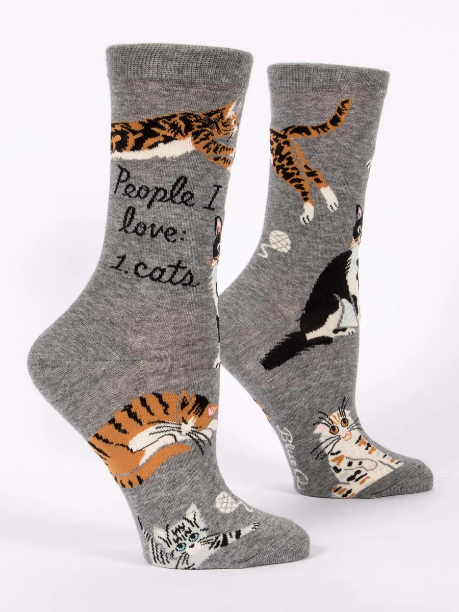 Socken Frauen: People I love: 1. Cats