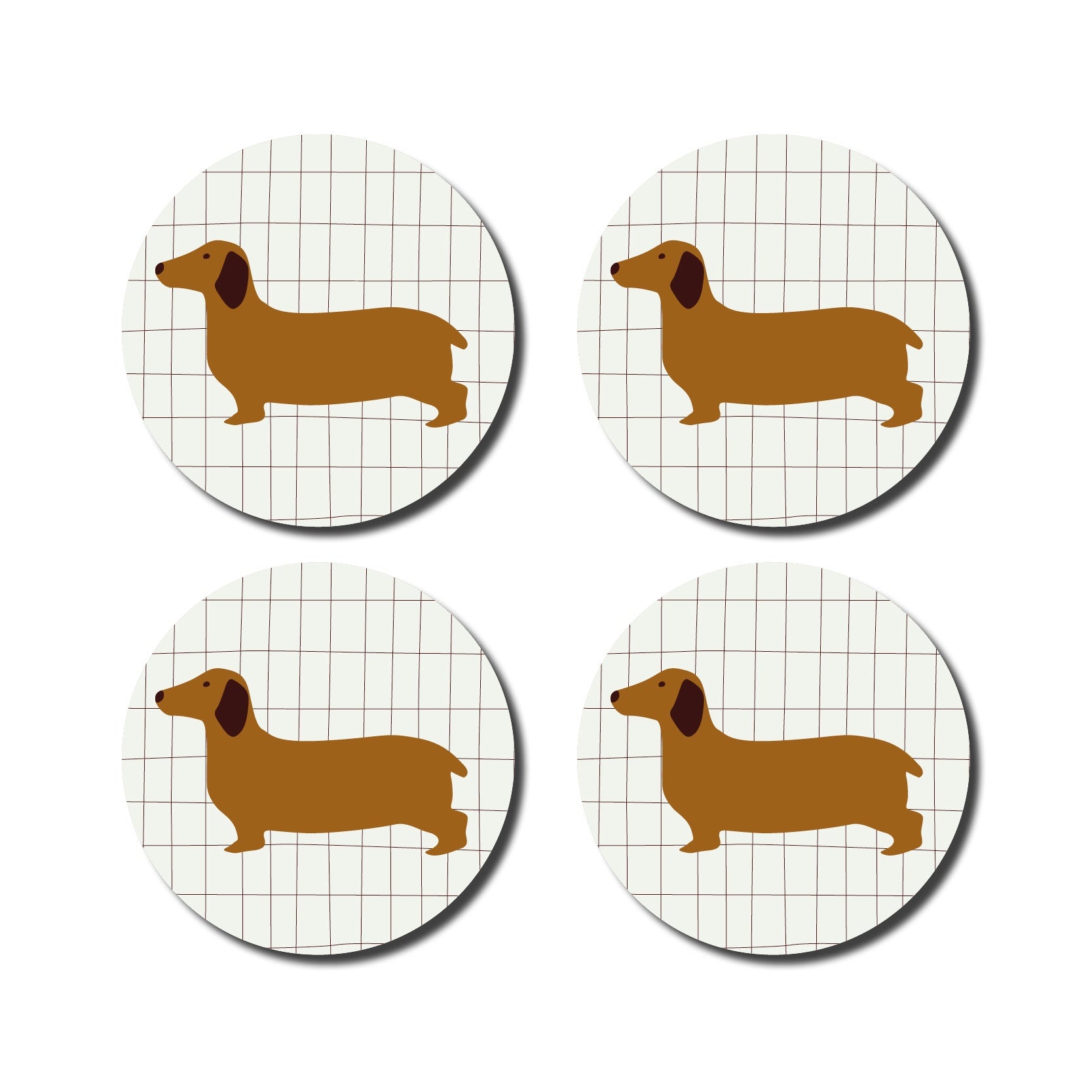 Onderzetters met dieren thema