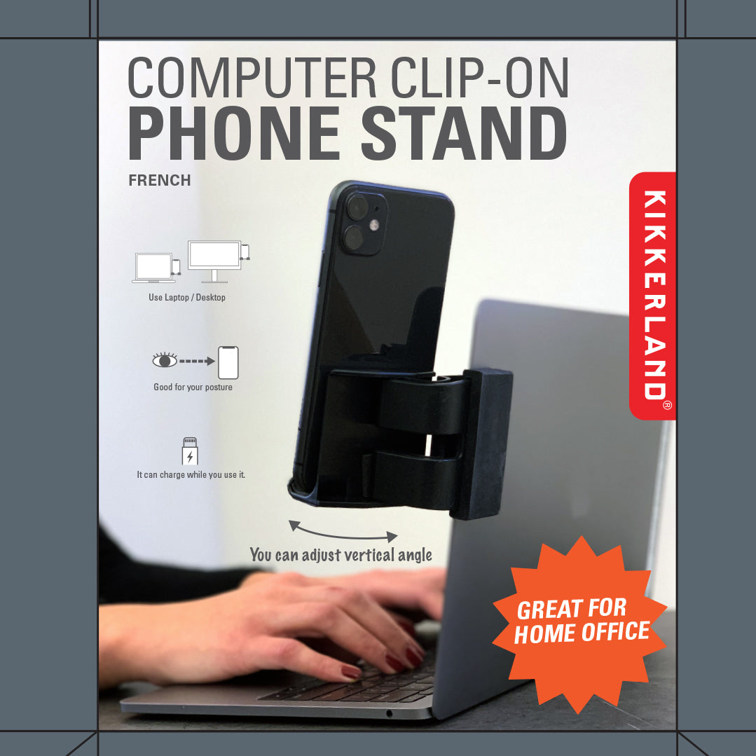 Kikkerland Clip-On Phone Stand