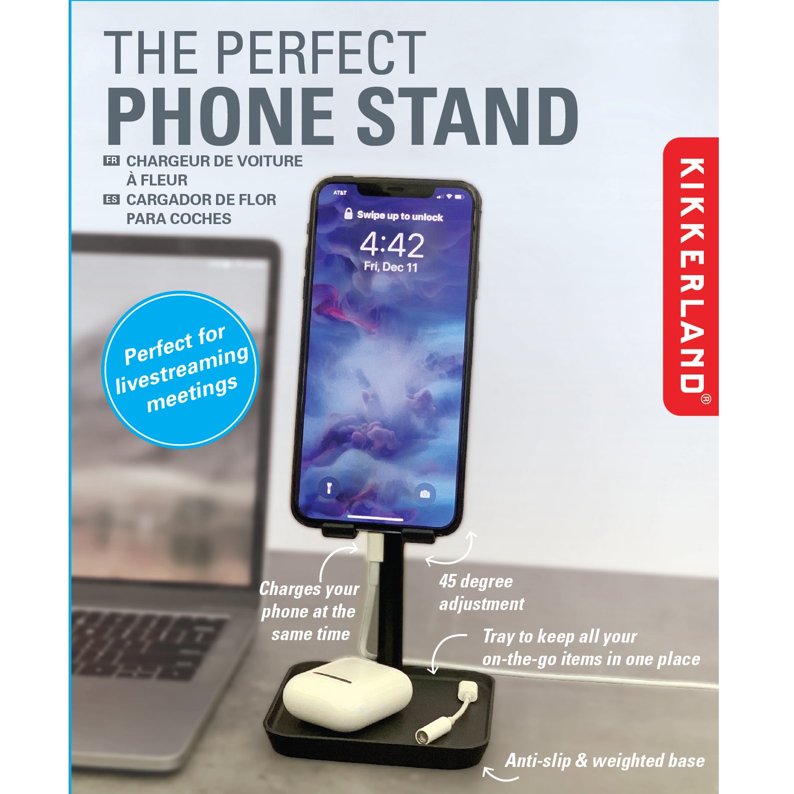 Kikkerland Perfect Phone Stand
