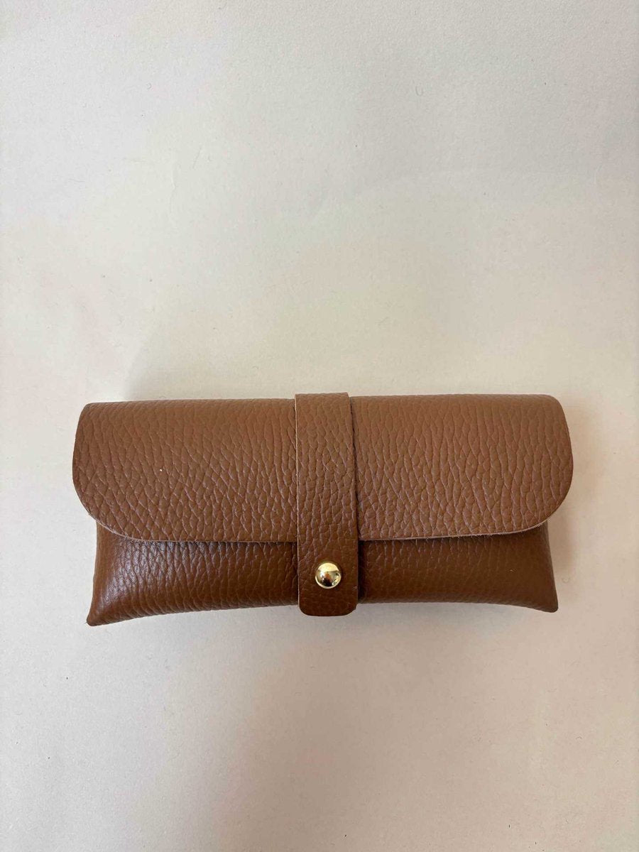 Leren hoesje voor zonnebril