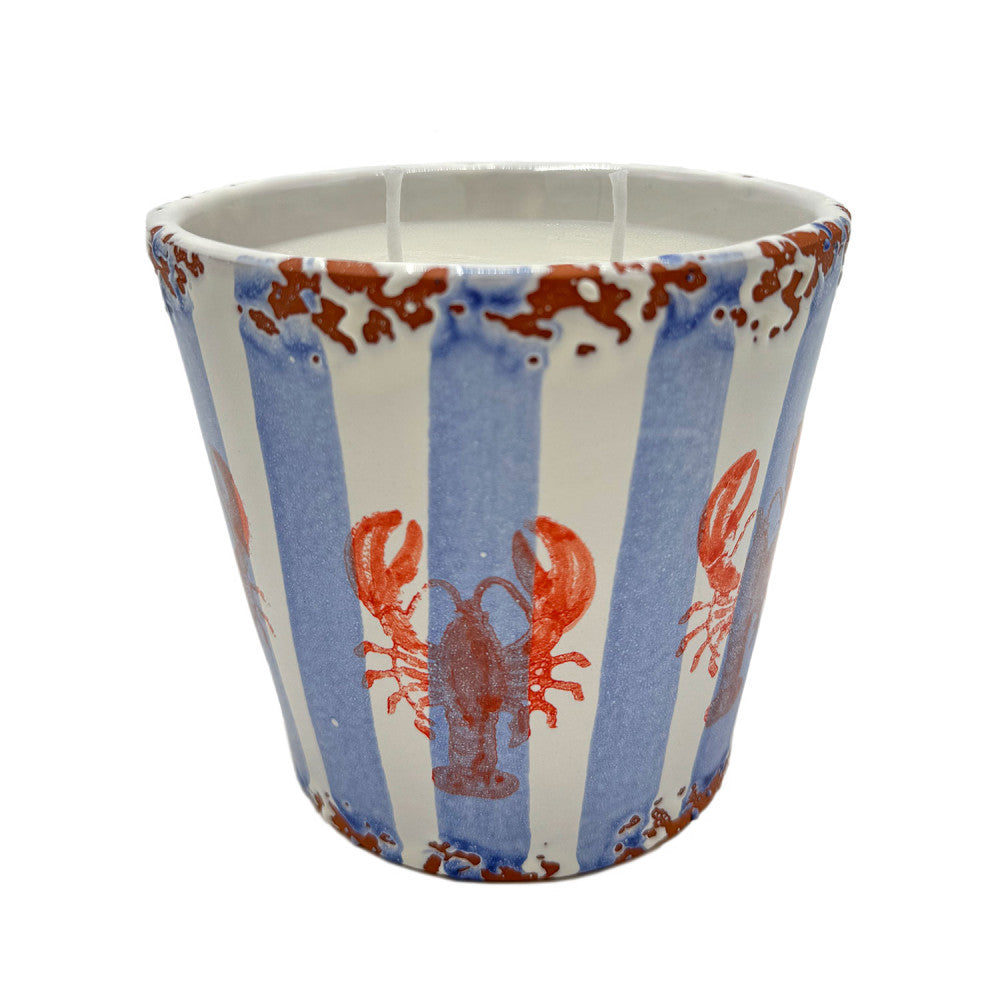 Scented Candle in Ceramic pot 14 x 12.5 cm