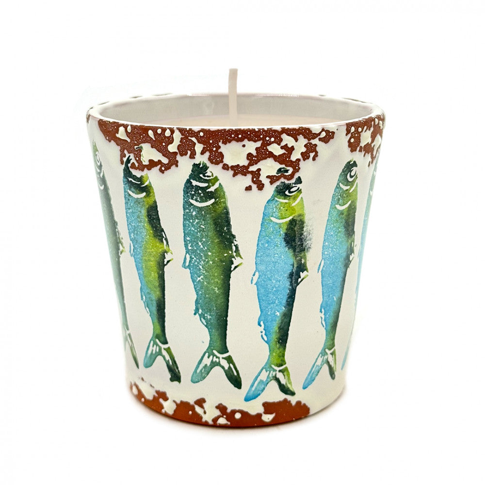 Scented Candle in Ceramic Cup 10cm