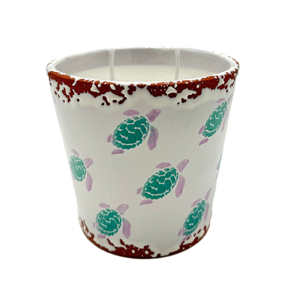 Scented Candle in Ceramic pot 14 x 12.5 cm
