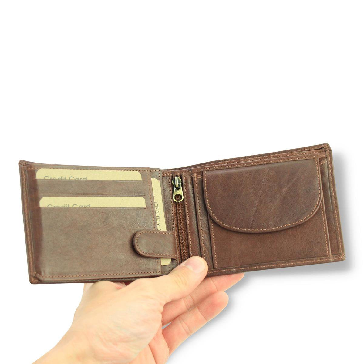 Leather Billfold Wallet